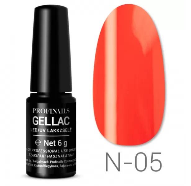 Profinails Gel Lac LED/UV lakkzselé 6 g No. N-05 - Neon Splash Collection