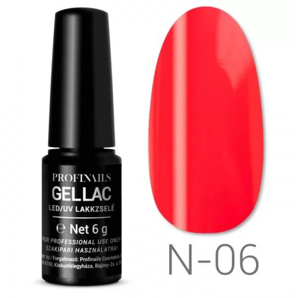 Profinails Gel Lac LED/UV lakkzselé 6 g No. N-06 - Neon Splash Collection