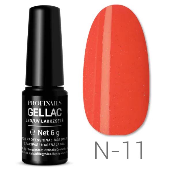 Profinails Gel Lac LED/UV lakkzselé 6 g No. N-11 ( Neon Collection )