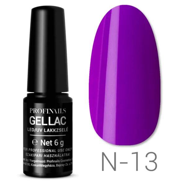 Profinails Gel Lac LED/UV lakkzselé 6 g No. N-13 ( Neon Collection )