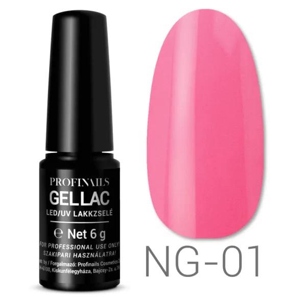 Profinails Gel Lac LED/UV lakkzselé 6 g No. NG-01 (Sötétben világít)