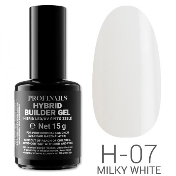 Profinails Hibrid LED/UV építő zselé 15 g H-07