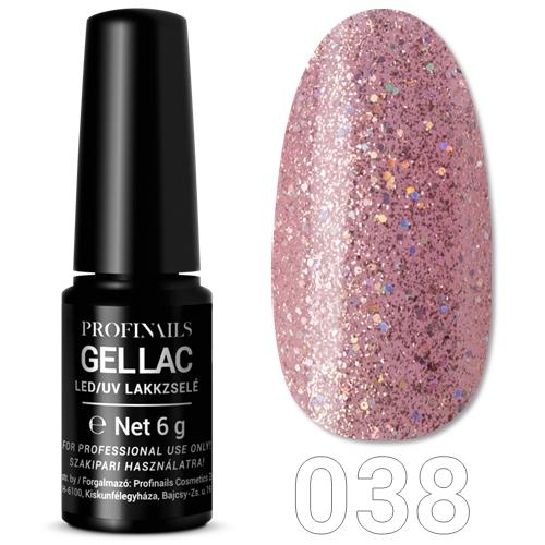 Profinails LED/UV lakkzselé 6 g No. 038