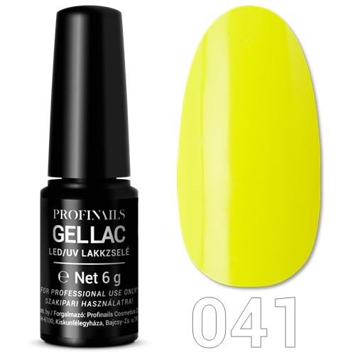 Profinails LED/UV lakkzselé 6 g No. 041 - Neon citromsárga