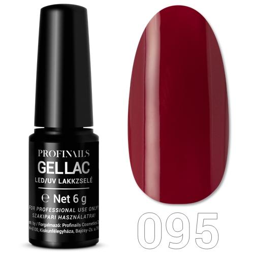 Profinails LED/UV lakkzselé 6 g No. 095 - Burgundy