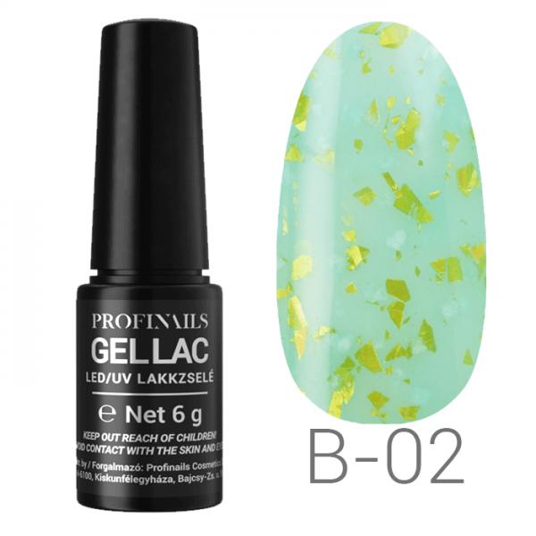 Profinails LED/UV lakkzselé 6 g No. B-02 ( Blooming Flower Collection )