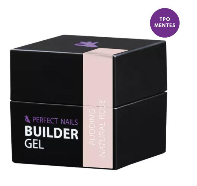 Pudding Cover Gel - Építőzselé - Natural Rose 50g