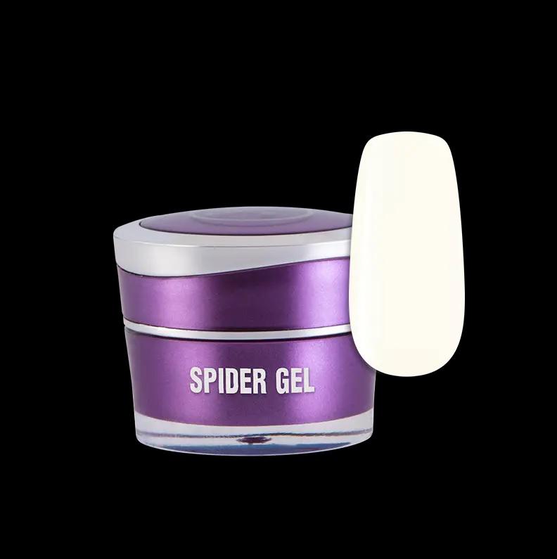 Spider Gel - Műköröm díszítő színes zselé - Fehér - 5g