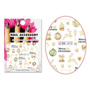 Akril hatású matrica BN-1872 Arany ünnep #76