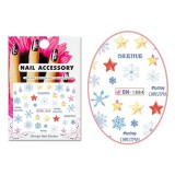 Akril hatású matrica BN-1884 Karácsonyi minták #87