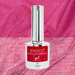 Essaco Gél Lakk - Rainbow Crushed Diamond - 10Ml - 005