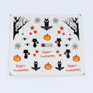 Halloween körömmatrica A1105