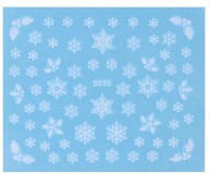 Karácsonyi Körömmatrica D270, Akril #41