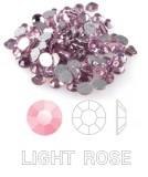 Kristálykő 144db-os Light Rose