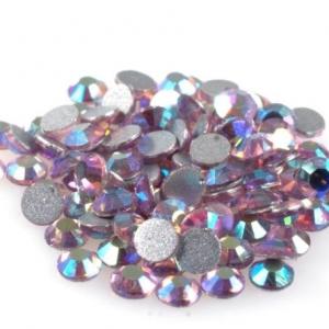 Kristálykő 144db-os Light Rose AB