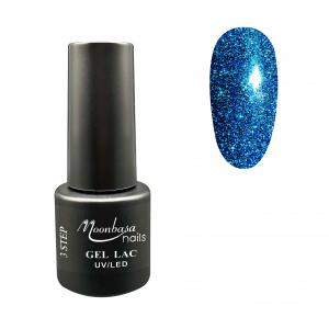 MBSN 3step géllakk 4ml #223 Kék csillámtenger FLASH EFFECT