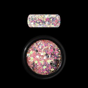 Moyra Holo glitter mix No.24 Chameleon baby pink