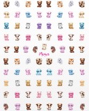 Moyra KIDS körömmatrica No. 04