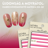 Moyra OMBRE Körömmatrica No. 34