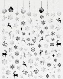 Moyra öntapadó körömmatrica No. 22