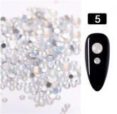 Opal White strasszkő 100 db