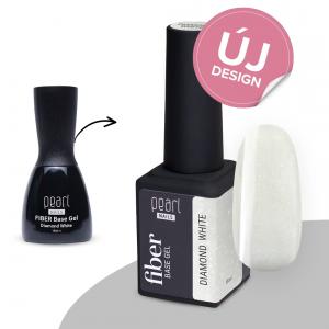 Pearl Nails Fiber Base Gel - Diamond White - 15ml