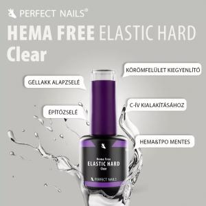 Perfect Nails Elastic Hard 15ml (Hema és TPO MENTES!) Clear