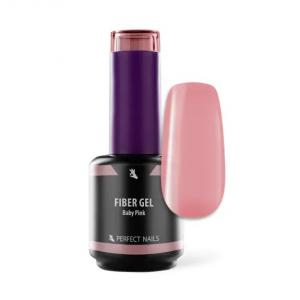 Perfect Nails Fiber Gel Vitamin - Üvegszálas Alapzselé - Baby Pink - 15ml