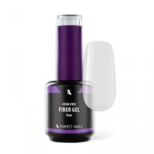 Perfect Nails Fiber Vitamin Base Gel - HEMA FREE - Erősített Gél Lakk Alap - Clear - 15ml