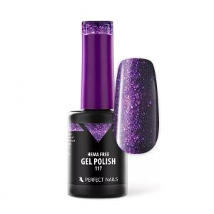 Perfect Nails HEMA FREE Gél Lakk - 117 Nordic Violet - 8ml
