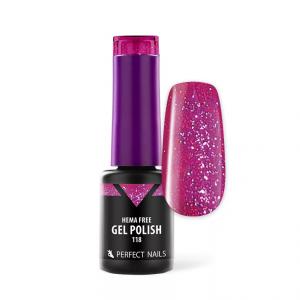 Perfect Nails HEMA FREE Gél Lakk - 118 Nordic Pink - 4ml