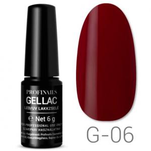 Profinails Gel Lac LED/UV lakkzselé 6 g No. G-06 - Chestnut
