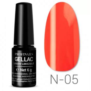 Profinails Gel Lac LED/UV lakkzselé 6 g No. N-05 - Neon Splash Collection