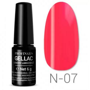 Profinails Gel Lac LED/UV lakkzselé 6 g No. N-07 - Neon Splash Collection
