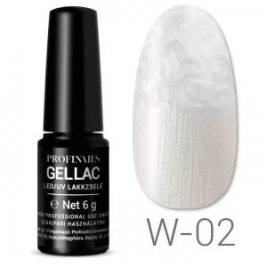 Profinails Gel Lac LED/UV lakkzselé 6 g No. W-02 ( Wedding Collection )