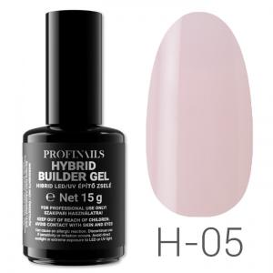 Profinails Hibrid LED/UV építő zselé 15 g H-05