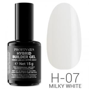 Profinails Hibrid LED/UV építő zselé 15 g H-07