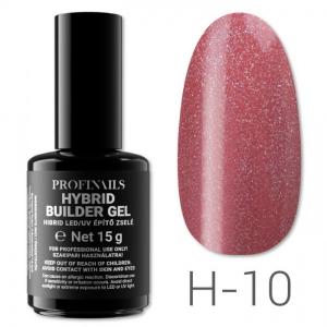 Profinails Hibrid LED/UV építő zselé 15 g H-10