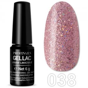 Profinails LED/UV lakkzselé 6 g No. 038