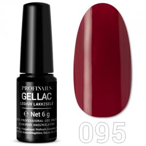 Profinails LED/UV lakkzselé 6 g No. 095 - Burgundy