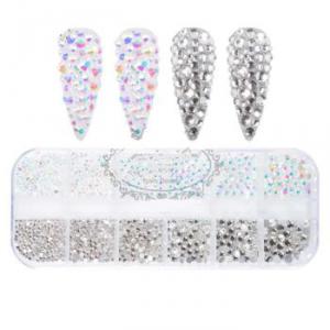 STRASSZ BOX SS3-SS10 - EZÜST - FEHÉR