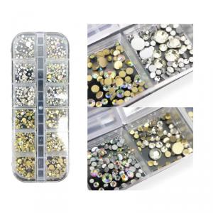 STRASSZ BOX SS3-SS10 - EZÜST - IRIZÁLÓ