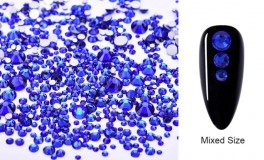 Vegyes méretű kristálykő 720 db 13. Sapphire