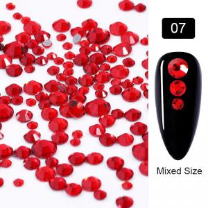 Vegyes méretű kristálykő 720 db 8. Siam