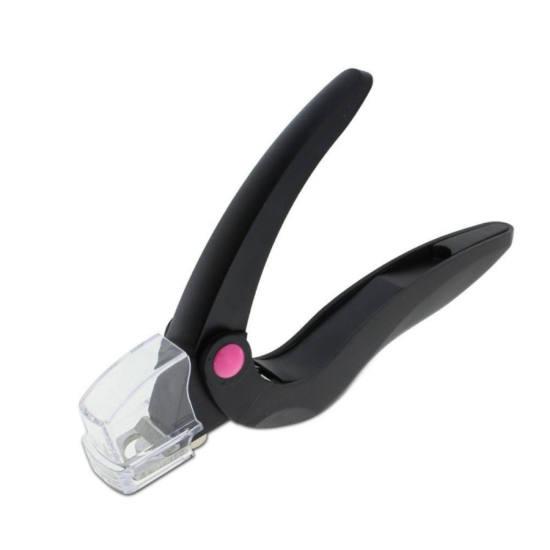 Tipvágó gumirozott  PINK