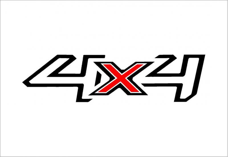 4x4 matrica (Ford Ranger) (M1) /EU-HU/
