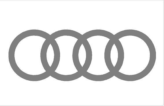 Audi logó karika matrica (M0) 2020 /EU/