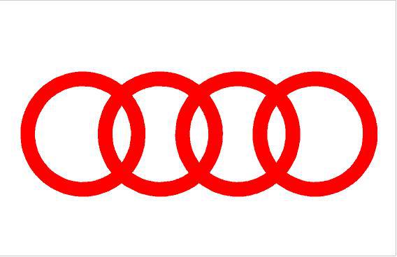 Audi logó karika matrica (M2) 2020