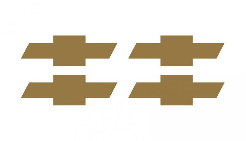 Chevrolet dísztárcsa matrica szett /EU-HU/