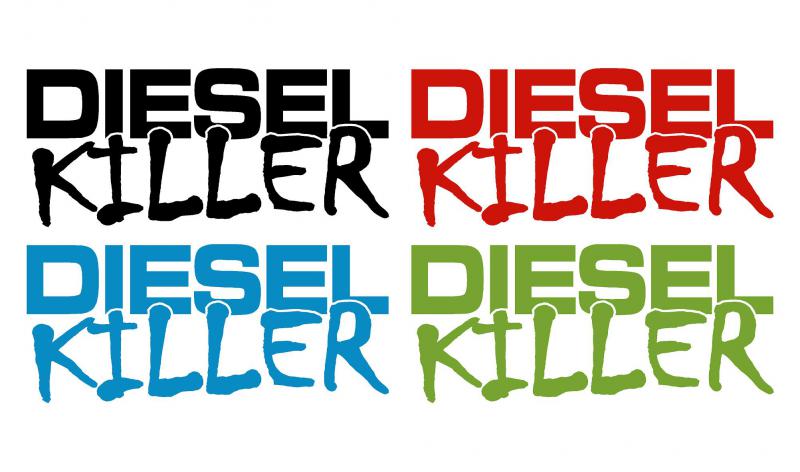 Diesel killer matrica (M2) /EU-HU/